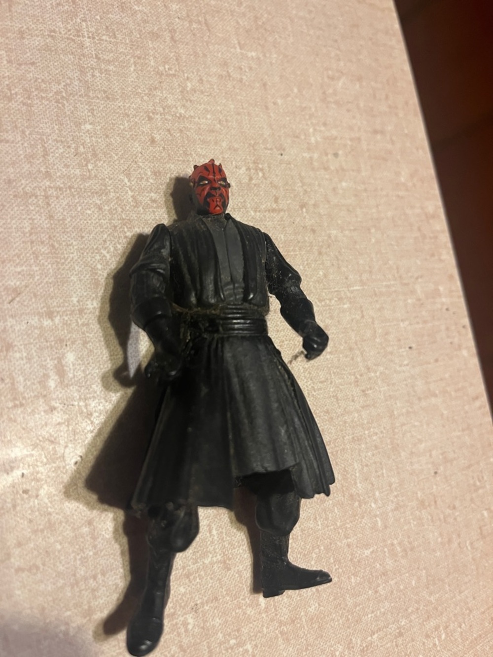Red-Headed Black Robed Sith Action Figure